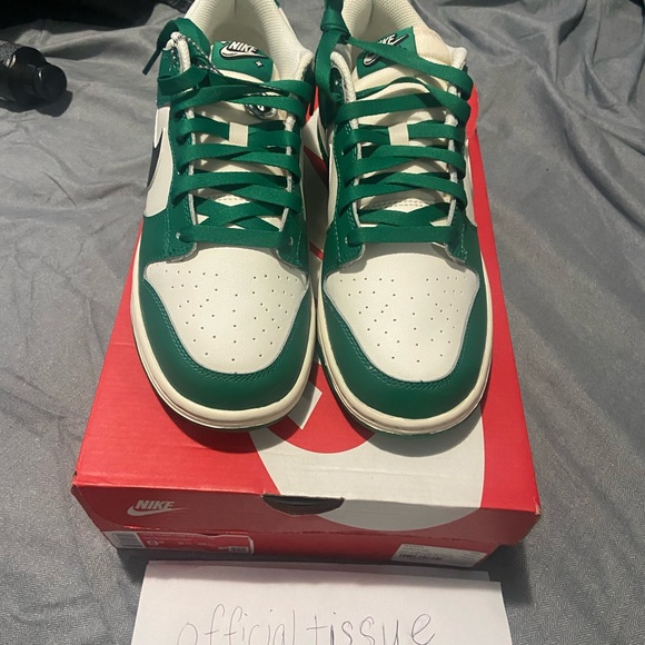 Nike Dunk Low Lottery Green size 9.5 - Picture 3 of 4